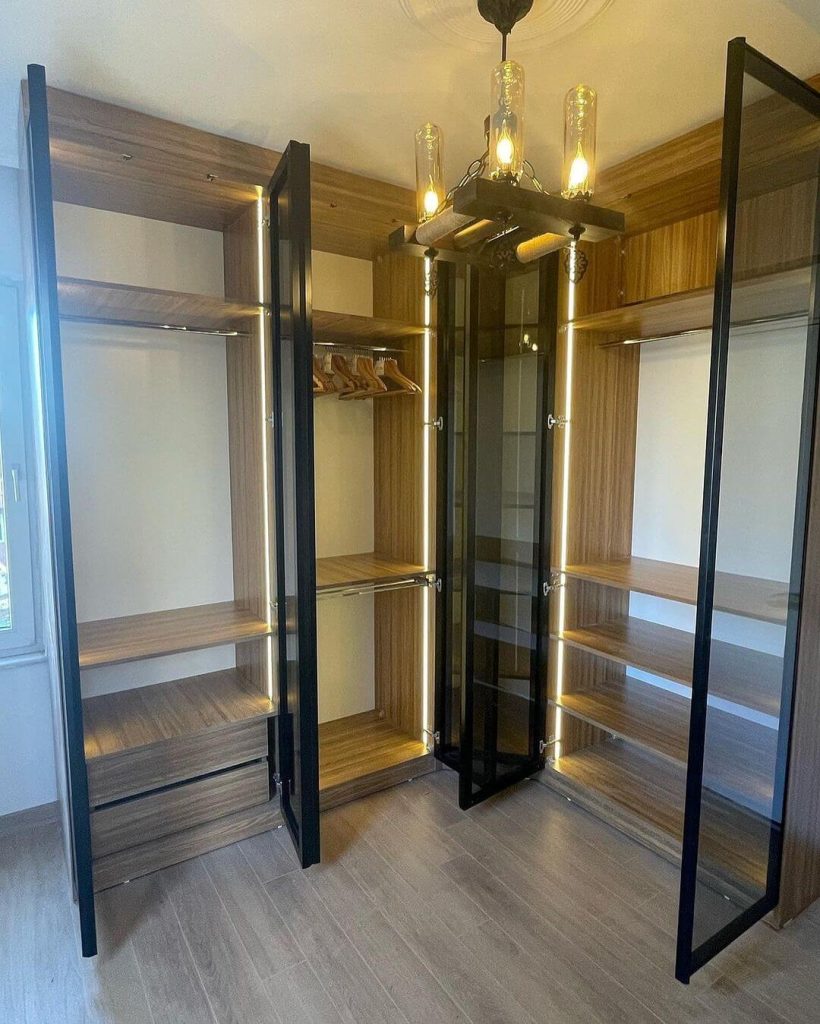 Cam Kapaklı Gardrop Modelleri Proje 12 3 Cam Kapaklı Gardırop Modelleri Proje 12-3