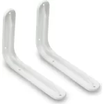 Deprem Güvenliği: Gardırobu 30 Dakikada Duvara Nasıl Sabitlerim? 4 Geniş Ayaklı L Demiri - Gardırop Sabitleme Aparatı