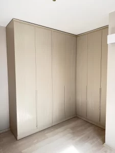 Gardırop Ölçüleri Rehberi: İdeal Gardırop Ölçüleri Nasıl Olmalı? 2 Yatak Odası Dolabı Modelleri Proje 49-1, Gardrop Modelleri , Dolap , Yatak Odası Gardrop, Membran Kapak, Giyinme Odası, Elbise Dolabı